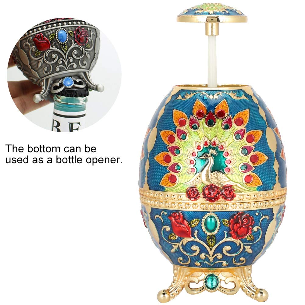 Amazon.com: TOPINCN Toothpick Holder Vintage Egg Shape Portable